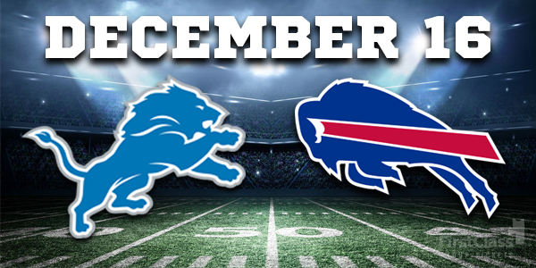 Bills vs Lions December 16, 2018