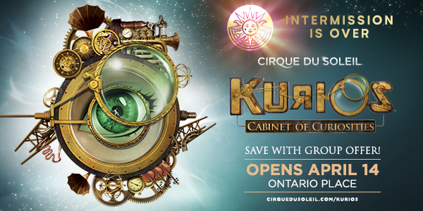 Cirque Du Soleil Kurios Tickets Toronto Ontario Place April 2022