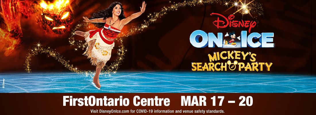 Disney On Ice Tickets in Hamilton at the FirstOntario Centre March 17-20, 2022