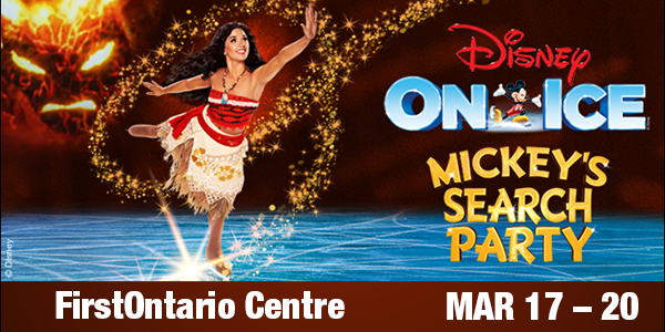 Save on Tickets for Disney On Ice in Hamilton March 17-20 2022