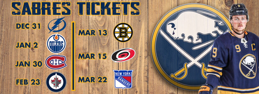 NHL hockey tickets for the Buffalo Sabres home games. Direct purchase link. Just click.