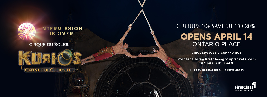 Group Tickets for Cirque Du Soleil Kurios Toronto 2022