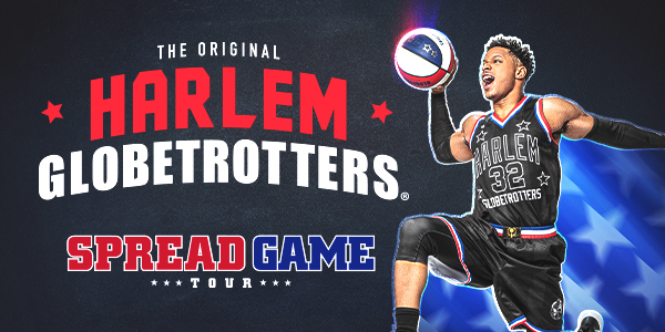 Tickets for Harlem Globetrotters across Canada #SpreadGame