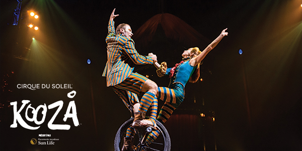 Save on tickets for Cirque Du Soleil Kooza in Montreal May 12 -August 14, 2022