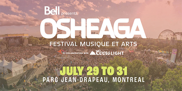 Save 15% Osheaga Music Festival Tickets in Montreal Use Promo Code "OSFCT" July 29-31, 2022 with FirstClass Group Tickets