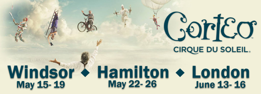 Group and discount tickets for Cirque Du Soleil May 15-May 19 Windsor WFCU Centre, May 22-May 26 Hamilton FirstOntario Centre, June 13-16, 2019 London Budweiser Gardens