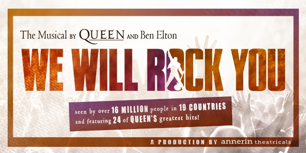 Save on FirstClass Group Tickets for We Will Rock You - The Musical Toronto, Meridian Hall (formerly Sony Centre) Two Shows Feb 7-8, 2020